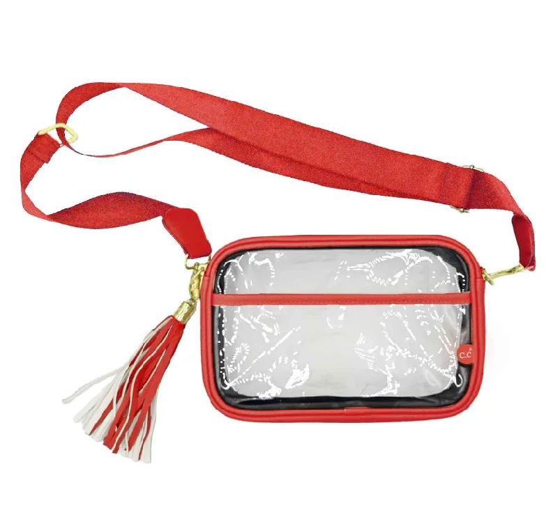 Designer Bags For Luxury Collectors With Offers Gameday Clear Crossbody Bag