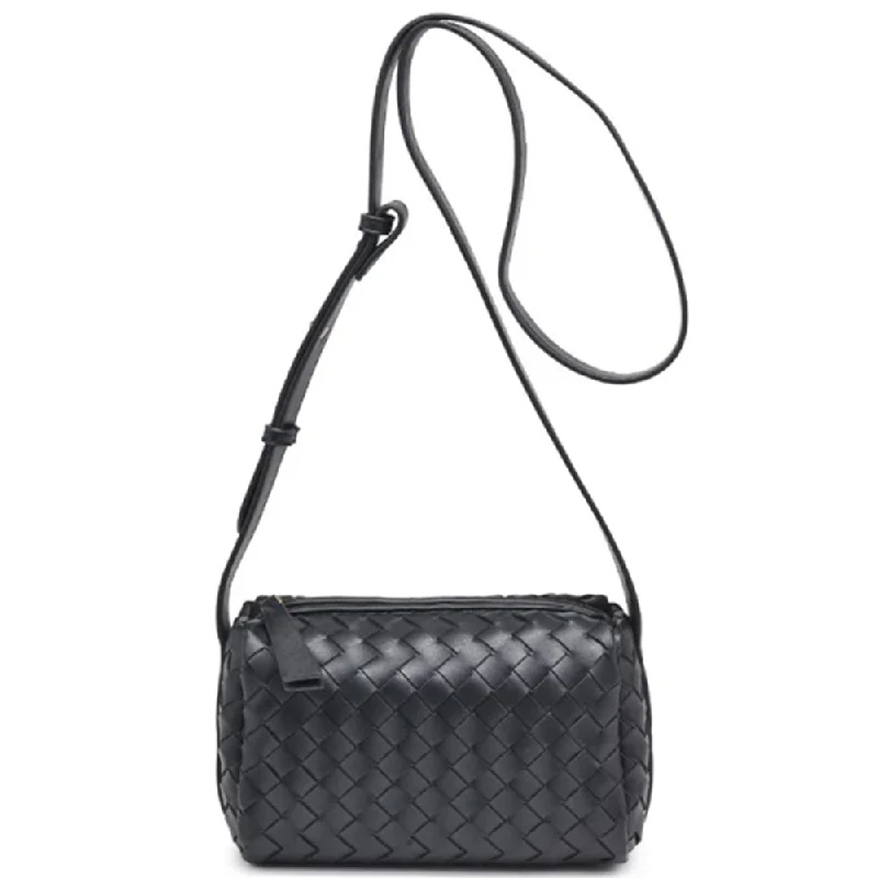 Odor-Resistant And Budget Bags BASKETWEAVE CROSSBODY BAG